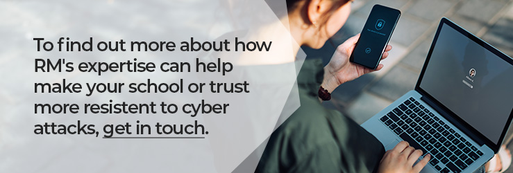 Understanding cyber security in the risk protection arrangement (RPA) for schools