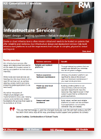 Infrastructure Services Data Sheet