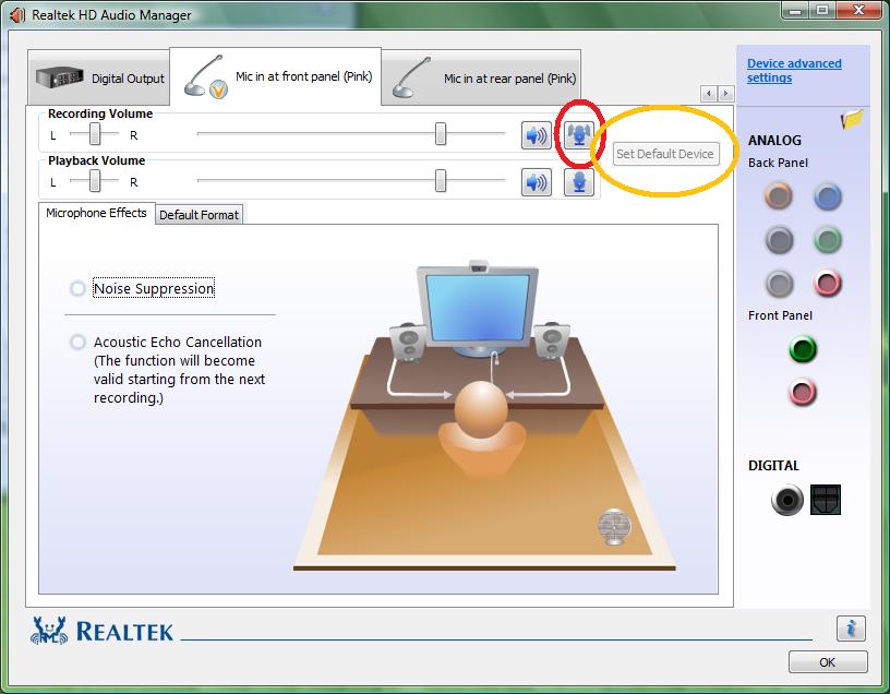 Realtek High Definition Audio Drivers For Vista And Windows 7