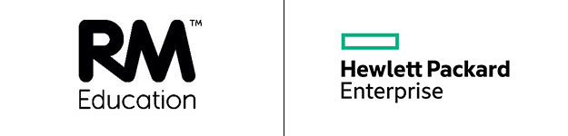 RM and HP Logos