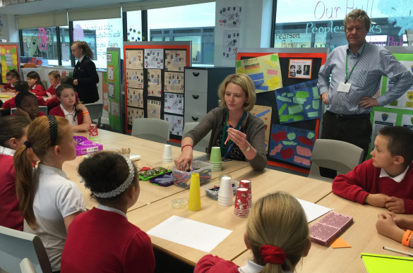 Supporting STEM days with partner primaries