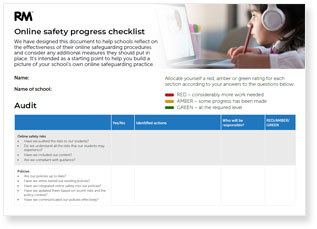 Online safety preparedness checklist