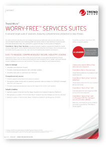Trend Micro Worry-Free Services Data Sheet