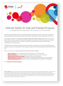Trend Micro Internet Safety for Kids and Families Programme