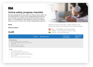 Online safety preparedness checklist