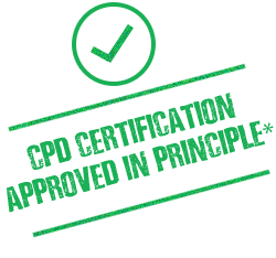 CPD Certification approved in principle