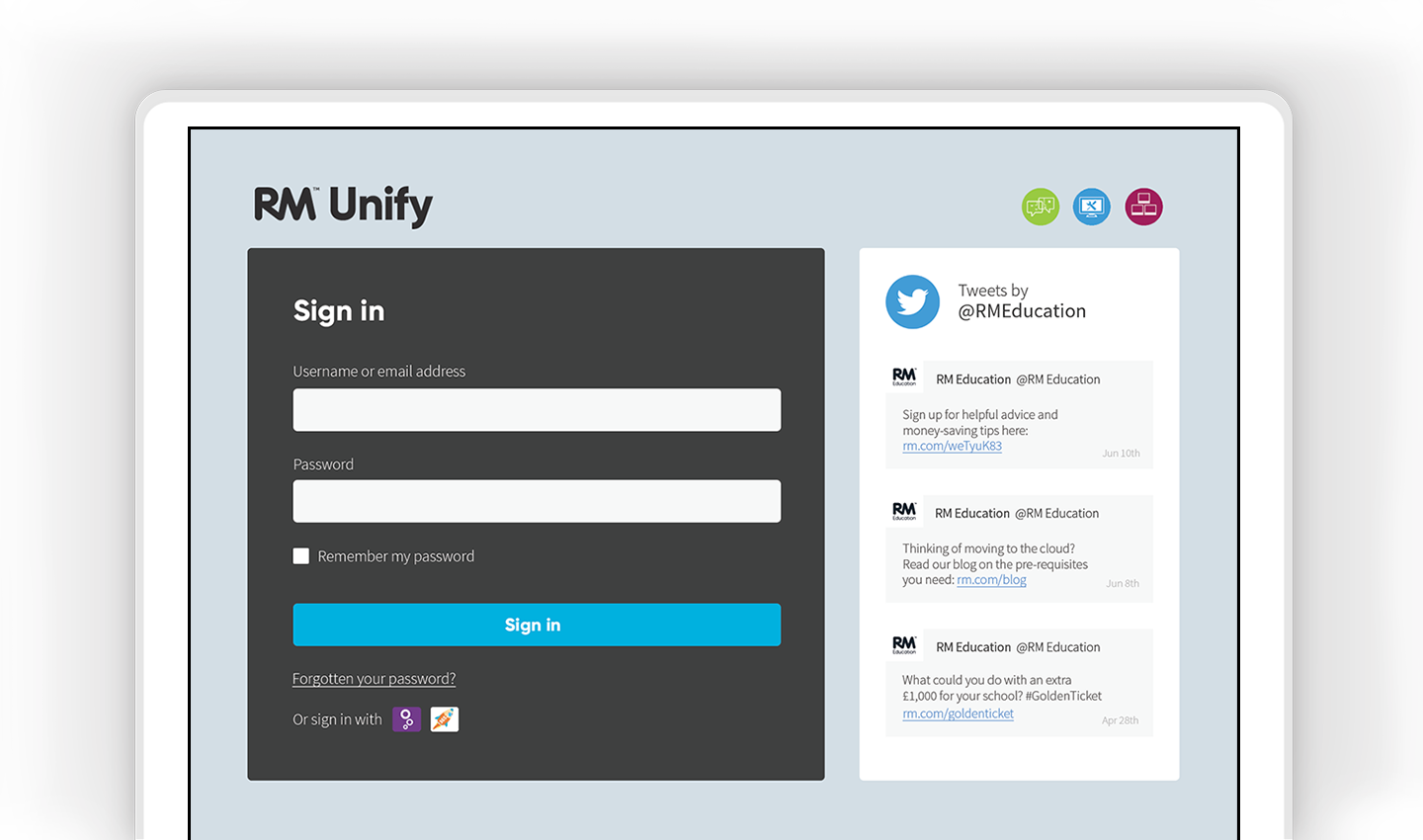 RM Unify - Management Console