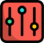 Efficiency of management icon