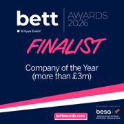Bett26 FINALIST 1080Company of the Year (more than 3m)