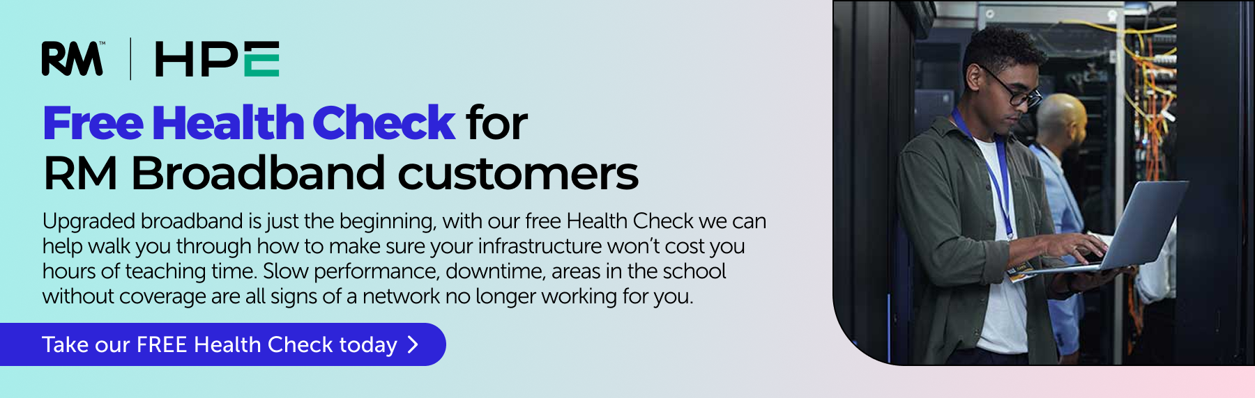 Health check banner