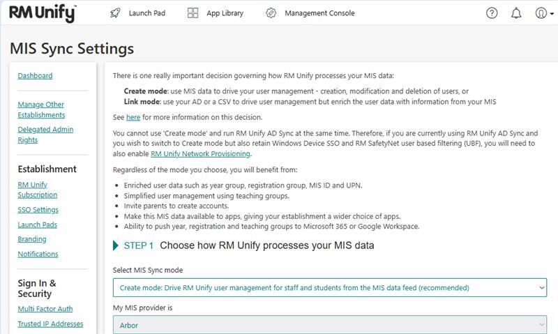 Unify help section image